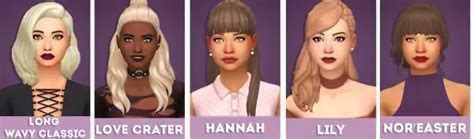 Sims 4 Hairs ~ Stargirl Sims 1000 Folllowers T Part 1