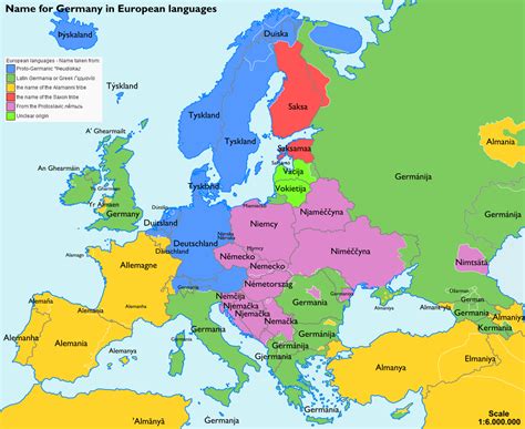 Europakarte Auf Deutsch