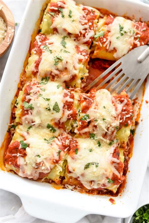 Easy Lasagna Rolls Recipe With Ricotta Cheese