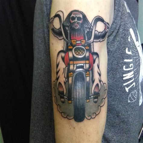 85 biker tattoo designs