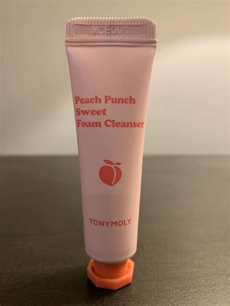 Tony Moly Peach Punch Sweet Foam Cleanser 10 Ml 33 Fl Oz Travel Size