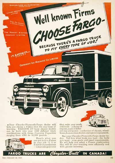 1953 Dodge Truck Ad Old Dodge Trucks Big Trucks Retro Ads Vintage
