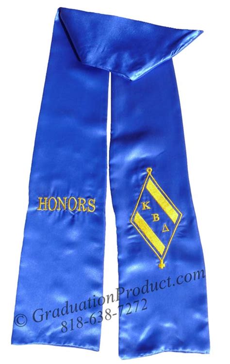 Kappa Beta Delta Greek Graduation Stoles And Sashes From