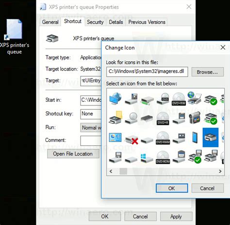 Open Printer Queue With A Shortcut In Windows 10