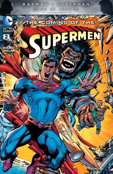Superman The Coming Of The Supermen Vol 1 2 Dc Database Fandom