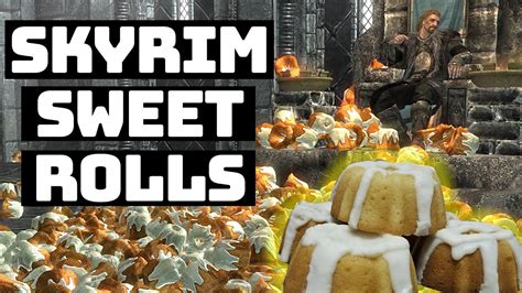 How To Make Sweet Rolls From Skyrim Youtube