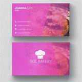 Bakery Business Card Template Free Download Photos