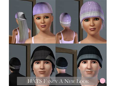 The Sims Resource Hats Fancy A New Look Set