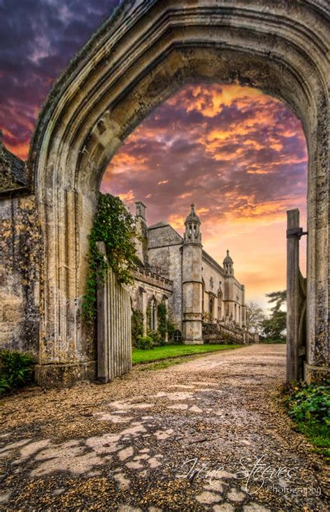 Lacock Abbey Gate Lacock Wiltshire England Lacock Abbey Flickr