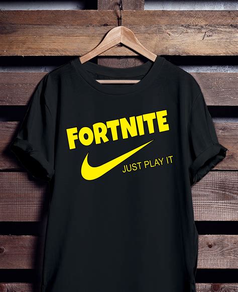 Fortnite Nike T Shirt Fortnite Just Play It Trending T