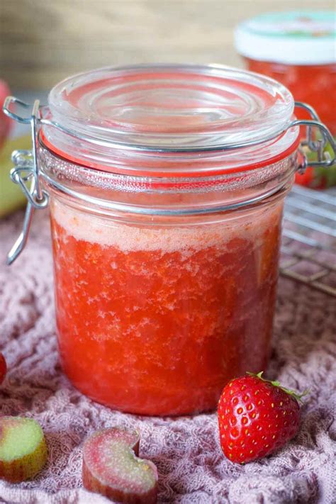 Erdbeer-Rhabarber - Marmelade