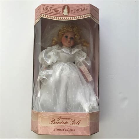Collectable Memories Genuine Porcelain Doll Hunter Limited Collectors