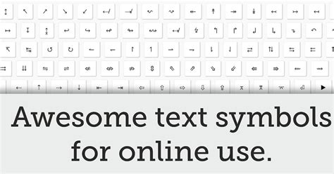Add Text Symbols To Your Blogs Status Updates Or Articles