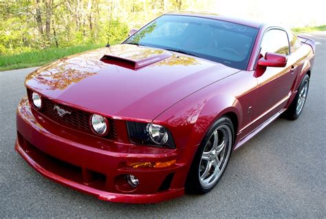 Redfire Red 2005 Roush Stage 2 Ford Mustang Coupe