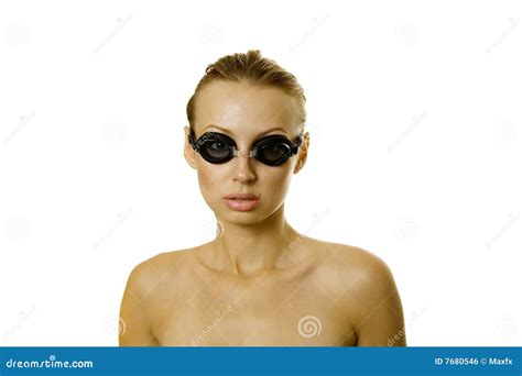 Sexy Woman In Goggles Royalty Free Stock Image Image 7680546