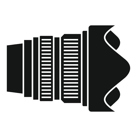 Modern Camera Lens Icon Simple Style 14621098 Vector Art At Vecteezy
