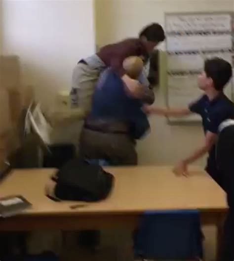 Teacher Fired After Being Filmed Body Slamming Student Onto The Floor