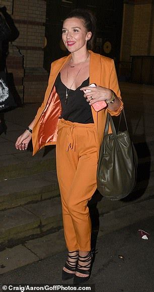 Candice Brown Looks Stylish As She Heads Home After Watching The Full