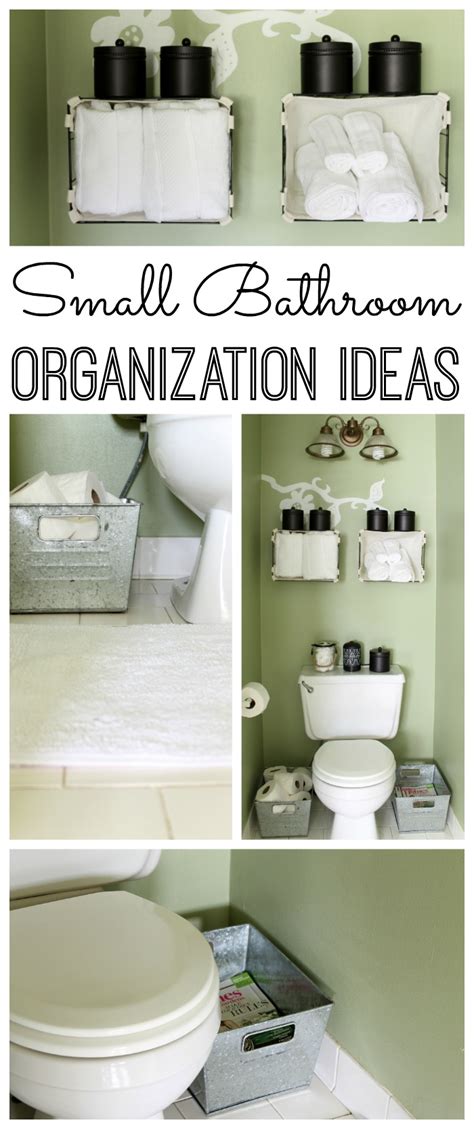 3 smart strategies to contain the clutter under your bathroom sink. Small Bathroom Organization Ideas - The Country Chic Cottage