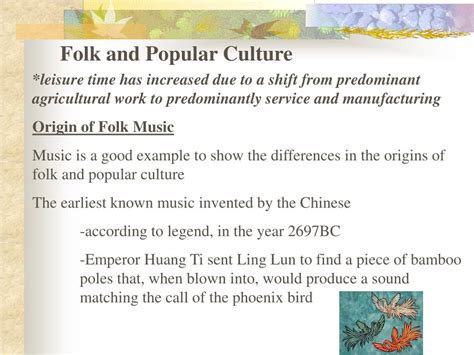 Ppt Folk And Popular Culture Powerpoint Presentation Free Download