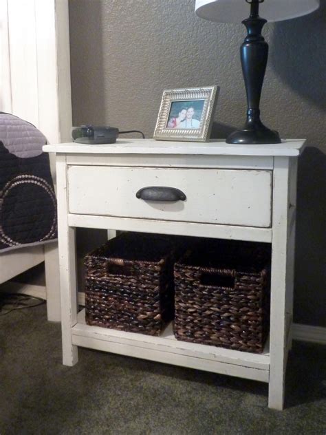 Farmhouse Bedside Table Do It Yourself Home Projects From Ana White