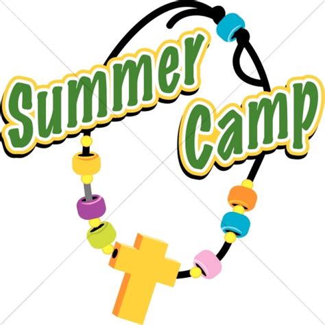 Christian Summer Camp Clipart