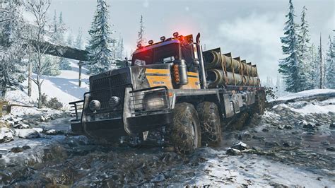 Construct Buildings And Haul Enormous Cargo With Snowrunners Season