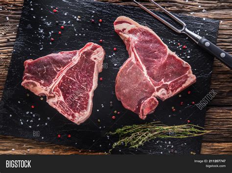 Beef Steak T Bone Raw Image And Photo Free Trial Bigstock