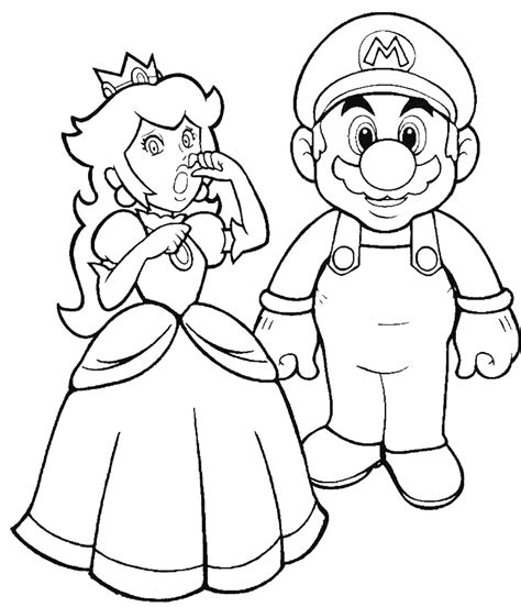 100 Dibujos De Mario Para Colorear Para Imprimir Gratis