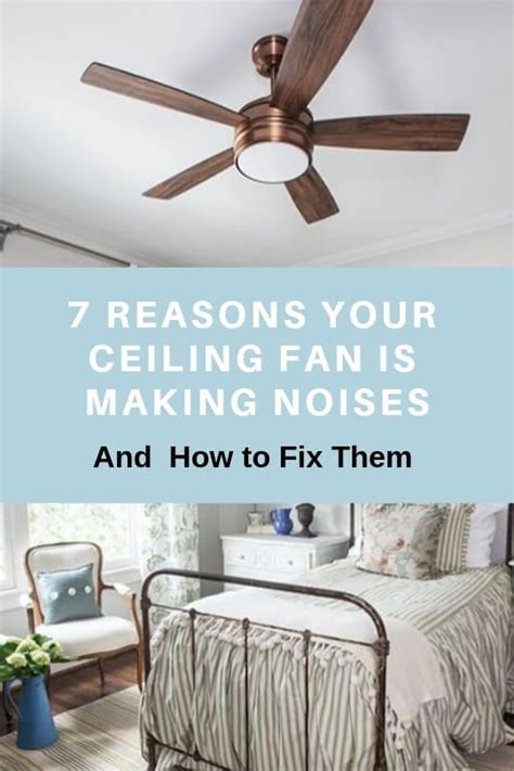 If you're in the mood to add more ceiling fans to your house, this is a perfect time. How to Fix A Ceiling Fan Making Grinding, Clicking ...
