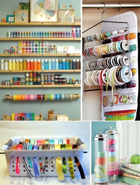 How To Clean And Organize Your Craft Room Ideas For Saving Space And