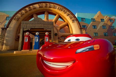 The ‘cars Wing At Disneys Art Of Animation Resort In Walt Disney