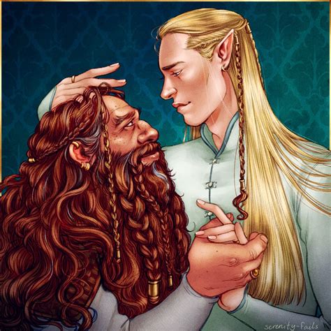 This Months Winning Patreon Request Was Legolas Gimli I Decided To Do A Babe Wedding