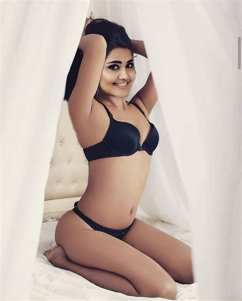 Anupama Parameswaran Sexy Bikini Photos Hot Fake Lingerie Images