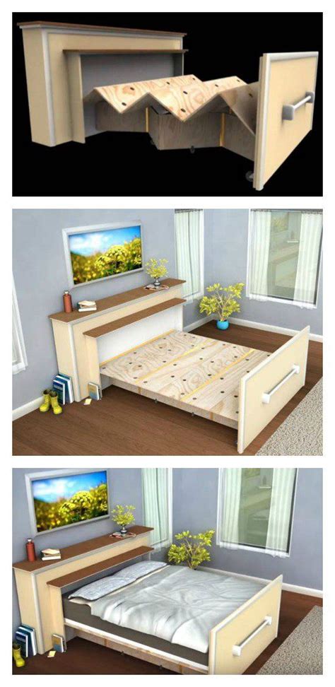 Make A Diy Built In Roll Out Bed You Have Never Thought Of Video