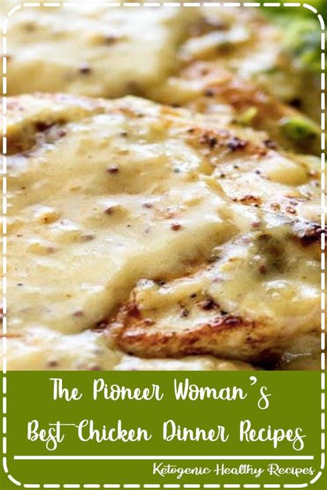 Melt in your mouth chicken. The Pioneer Woman's Best Chicken Dinner Recipes (With ...