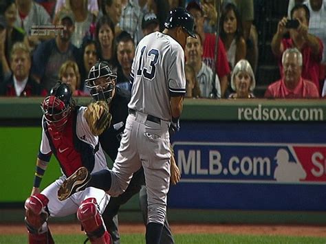 Ryan Dempster Hits Alex Rodriguez With Pitch Tempers Flare At Fenway