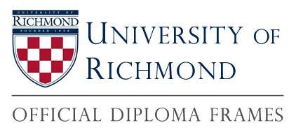 Check out our wide selection today! University of Richmond Custom Diploma frames and UR ...