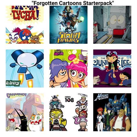 Forgotten Cartoons Starterpack Starterpacks