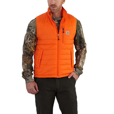 Carhartt Mens Blaze Orange Gilliam Vest