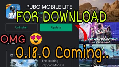 You can head to google play and start the download right now. Pubg Mobile Lite 0.18.0 Update Release date | Pubg Lite 0 ...