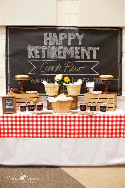 Planning for a retirement part only comes once in a lifetime? BBQ Retirement Party - Parties for Pennies