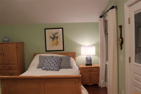 Studio mcgee benjamin moore storm benjamin moore metallic paint benjamin moore green gray benjamin moore moonshine dunn edwards paint the best cool paint colours by benjamin moore include blue and green colors. Guest Room - Benjamin Moore Van Alen Green- love this ...
