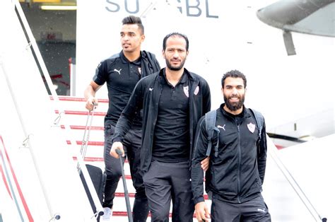 Farjani sassy arrived in cairo with team wydad joins lzmạlk training tomorrow after a last check. الزمالك يصل تونس وسط استقبال فرجانى ساسى - اليوم السابع