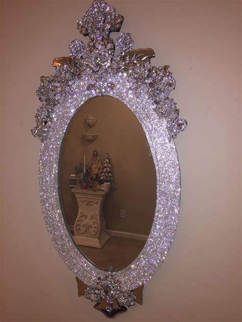 Custom Rhinestone Wall Mirrors
