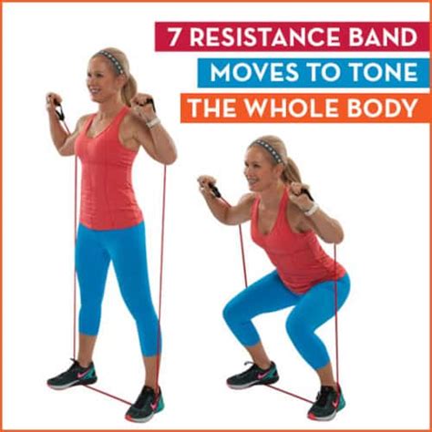 7 Resistance Band Moves To Tone The Whole Body