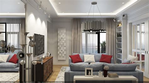 Contemporary Living Room Design Ideas With Design Group Ac