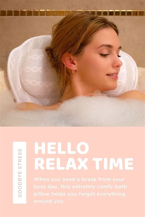 Luxury Bath Pillow That Actually Supports Your Neck In 2020 Bath