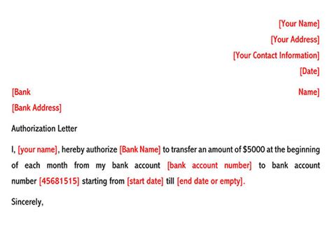 Authorization Letter For Bank How To Write 6 Sample Letters