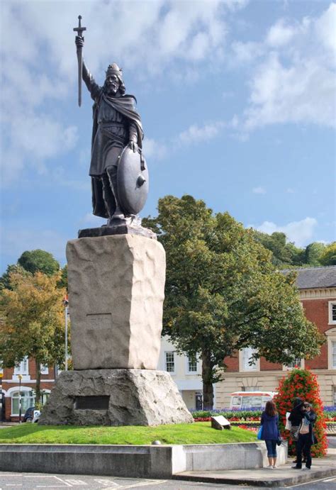 Statue Of Alfred The Great Winchester Hampshire